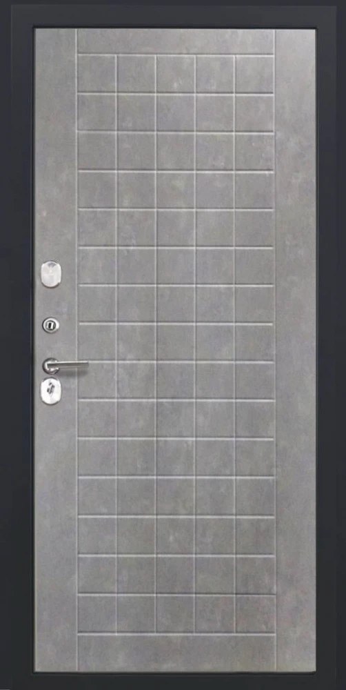 Входная дверь ДвериПРО Берген ФЛ-256 (10мм, бетон пепельный) DPRO200171 внутренняя сторона