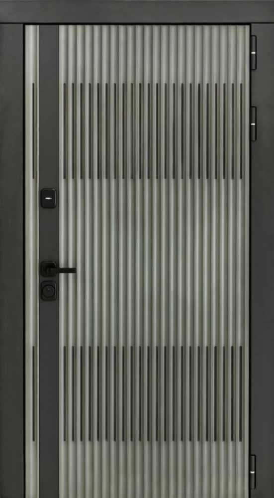 Входная дверь ДвериПРО Elfy СБ-1 (ст. белое, 16мм, венге) DPRO196911 внешняя сторона