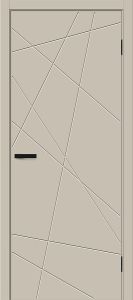 Межкомнатная дверь Граффити-5.Д Cream Pro BR6320